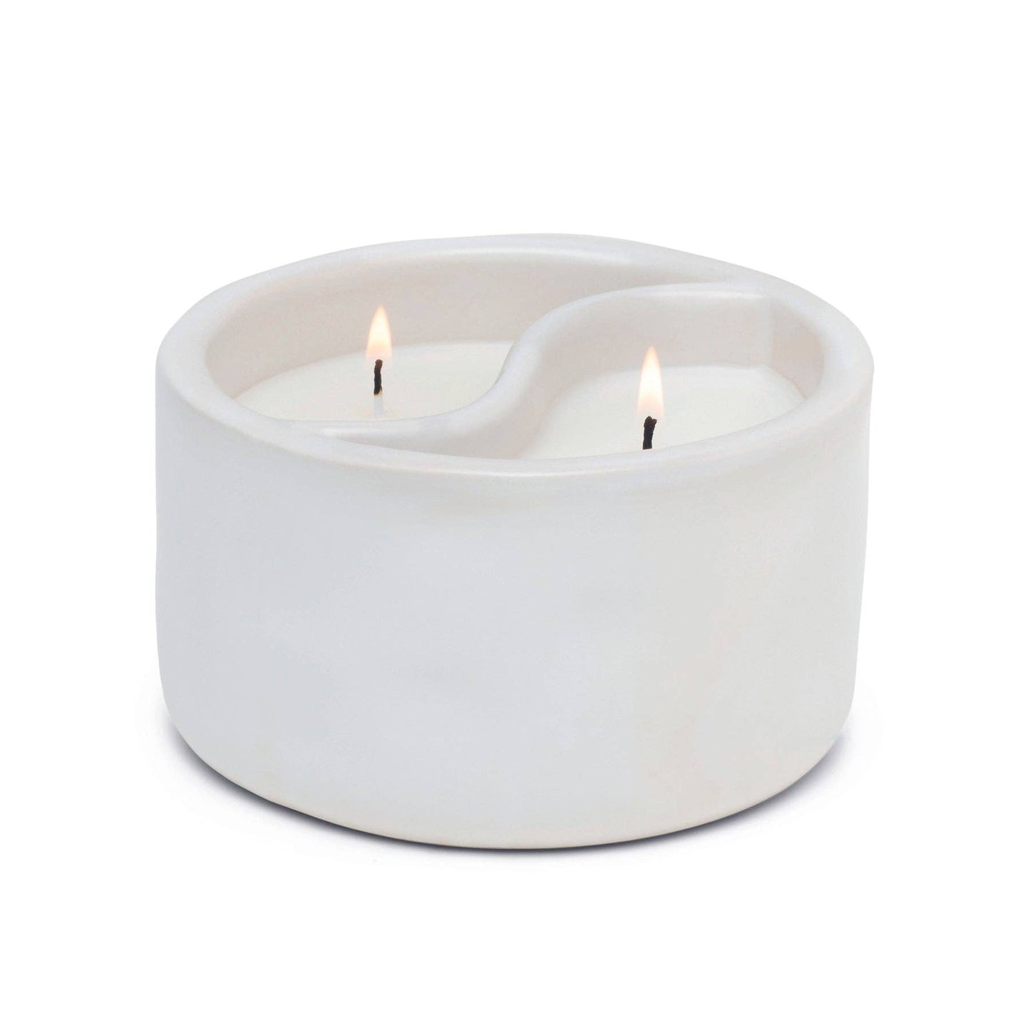 Paddywax Yin-Yang Candle - Black Salt & Teakwood