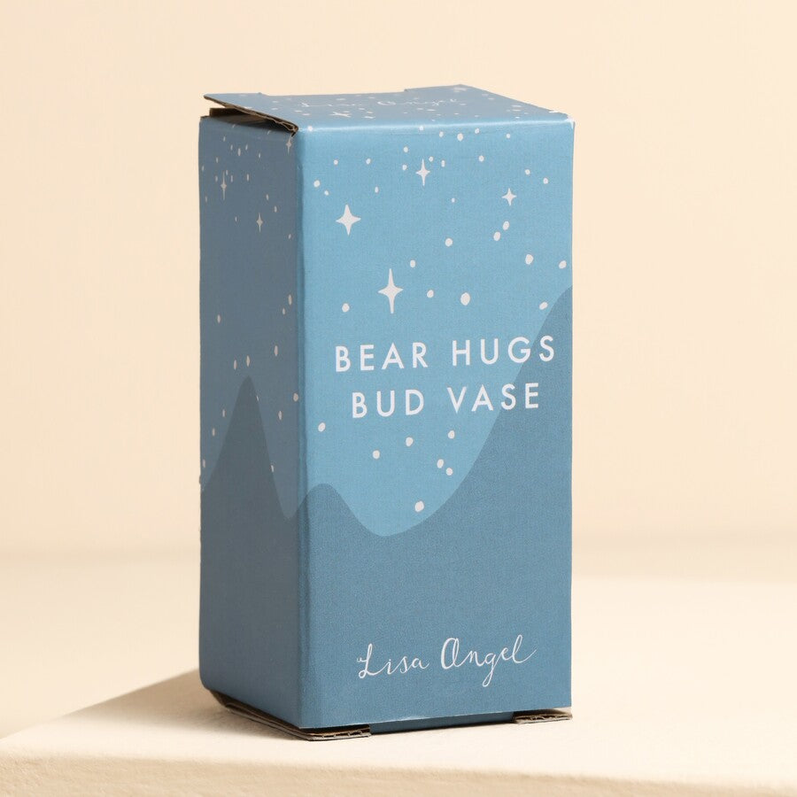 Mini bear bud vase