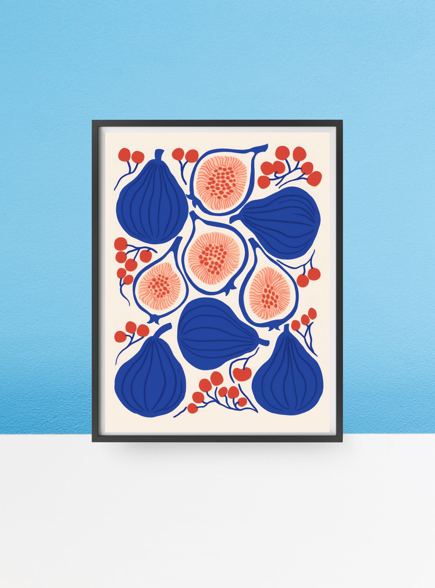 Contemporary figs print