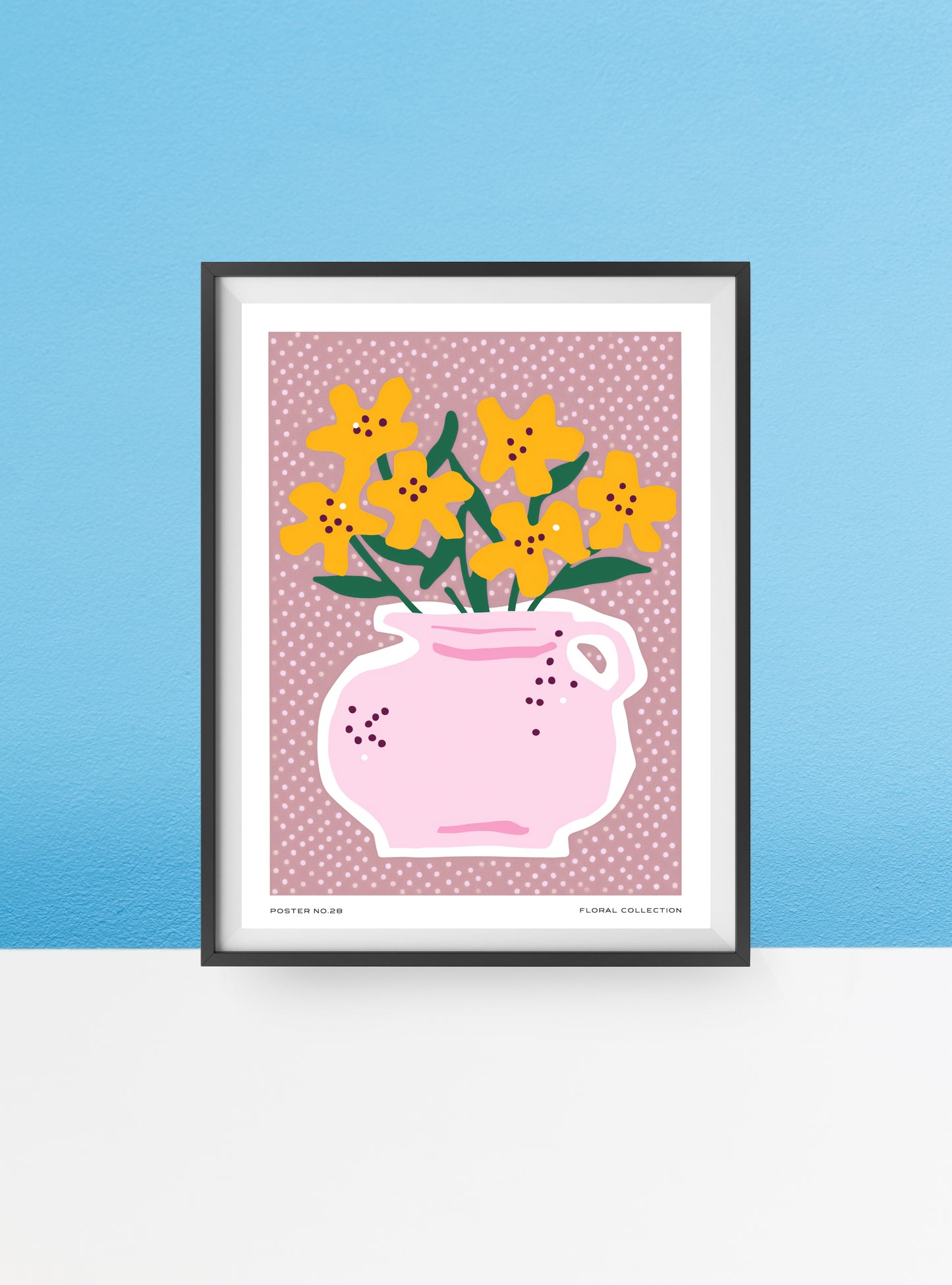 Blooming marvellous brights print
