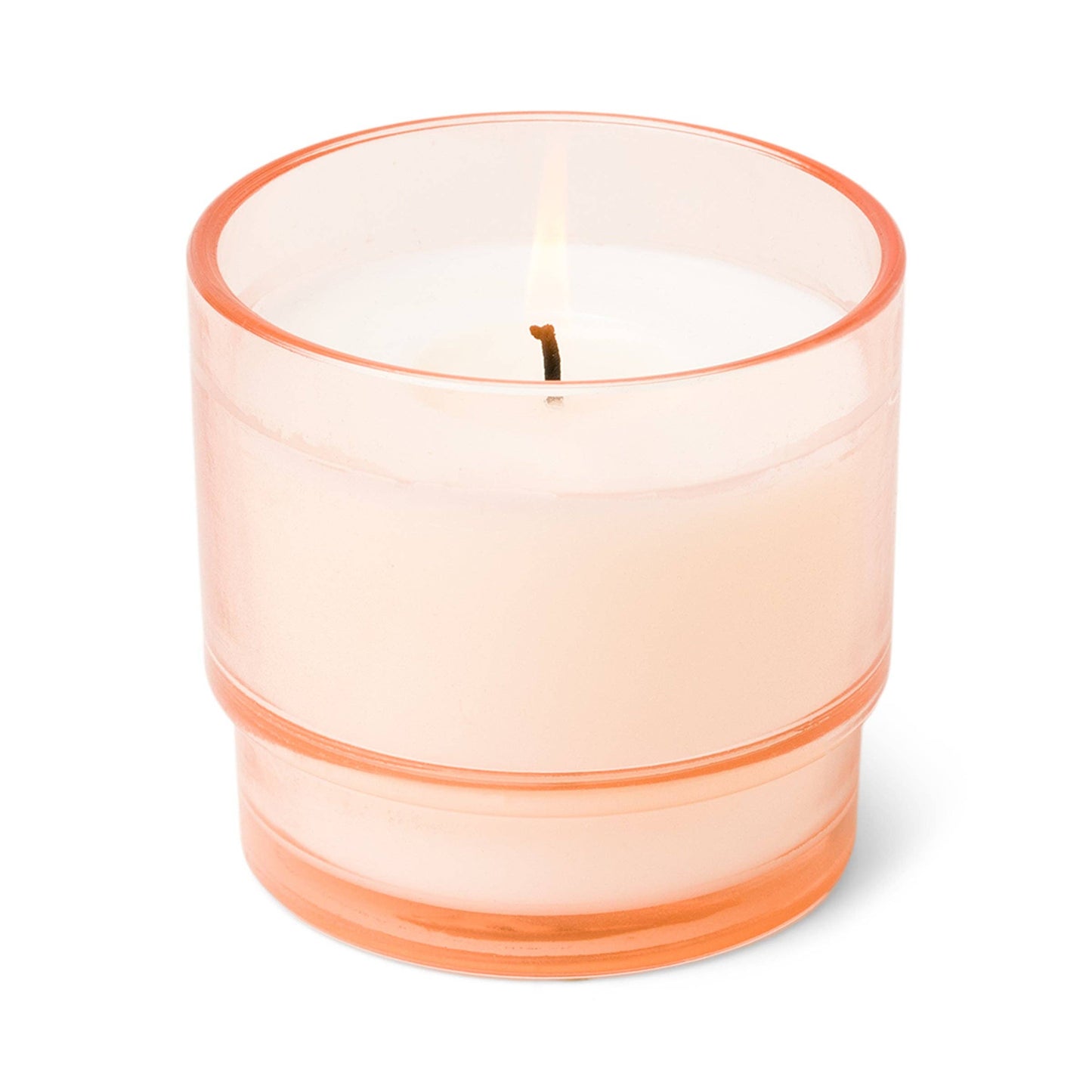 Paddywax Al Fresco Glass Candle - Peach - Pepper & Plum