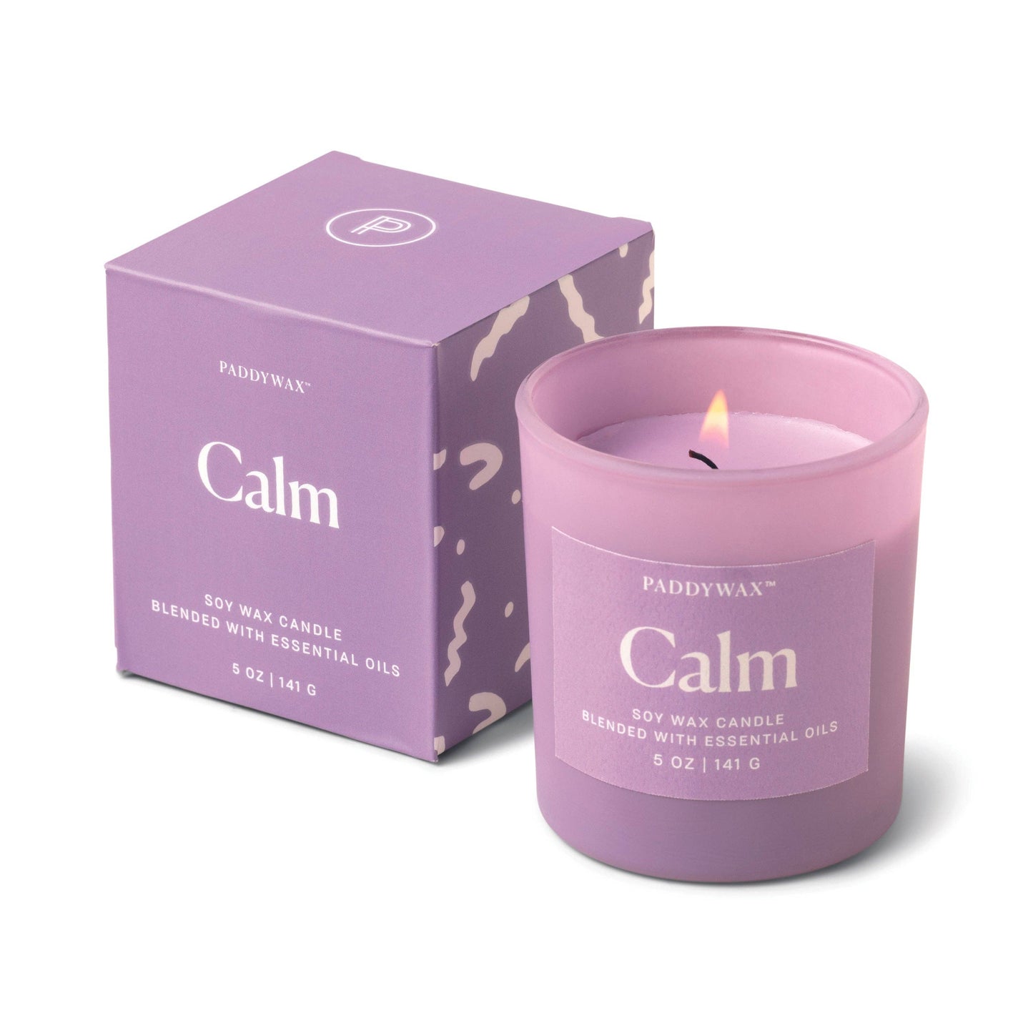 Paddywax Wellness Glass Candle - Lavender - Calm