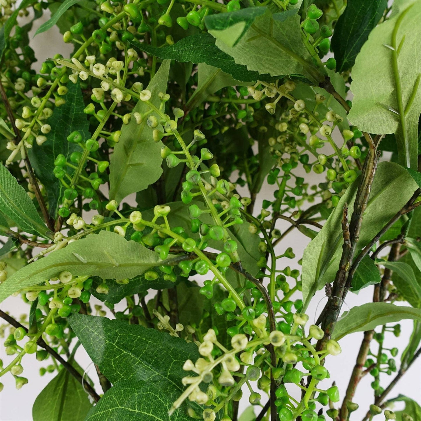 Artificial Foliage Green Spray - single stem - 85cm