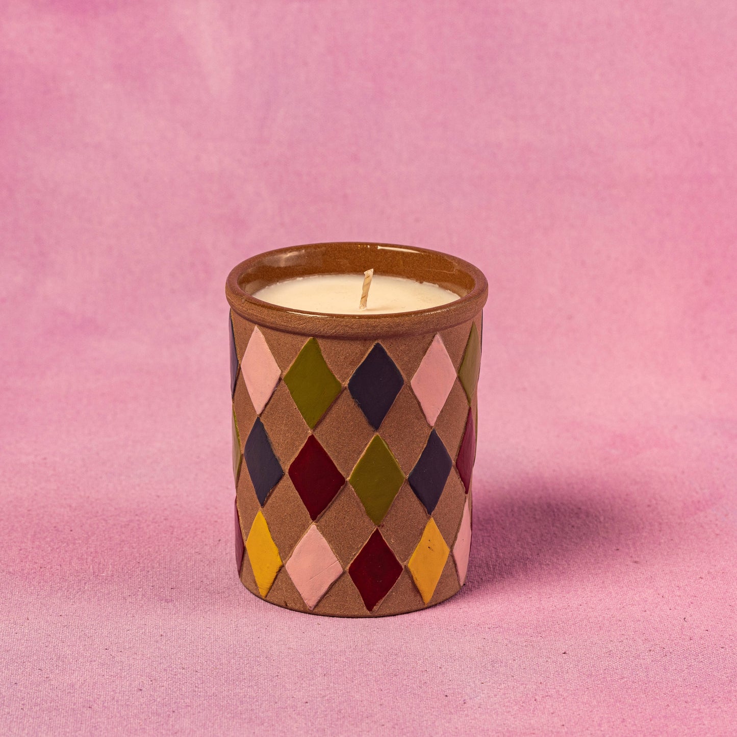 Yellow / Diamond - Marigold Clove boxed candle