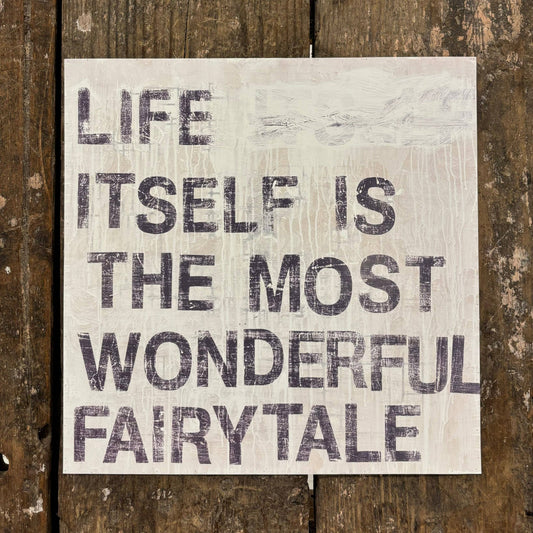 Fairytale Art Poster - 12" x 12"