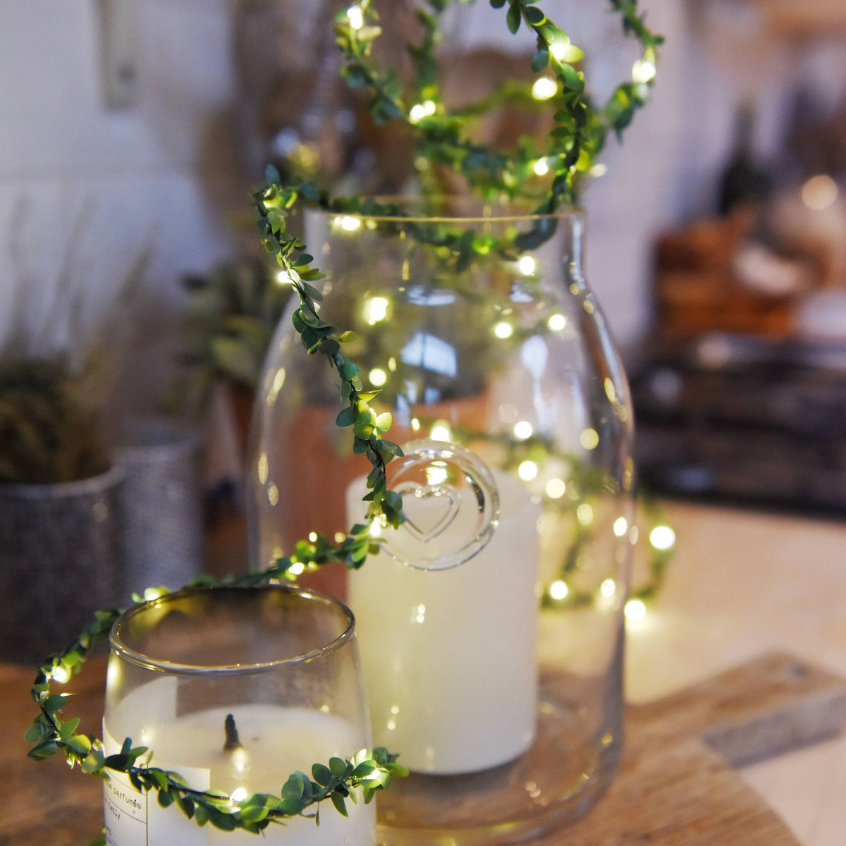 LED greenery lights
