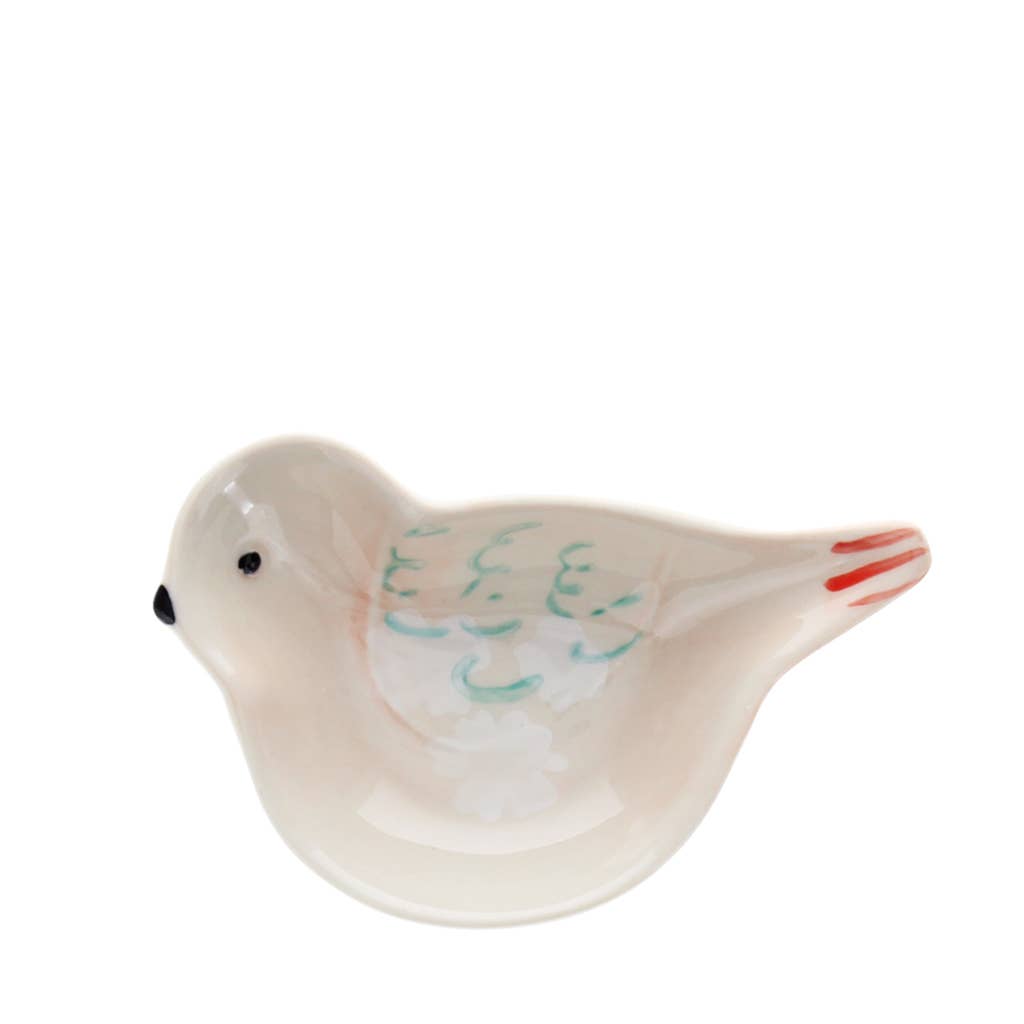 Mini ceramic trinket dish - Bird
