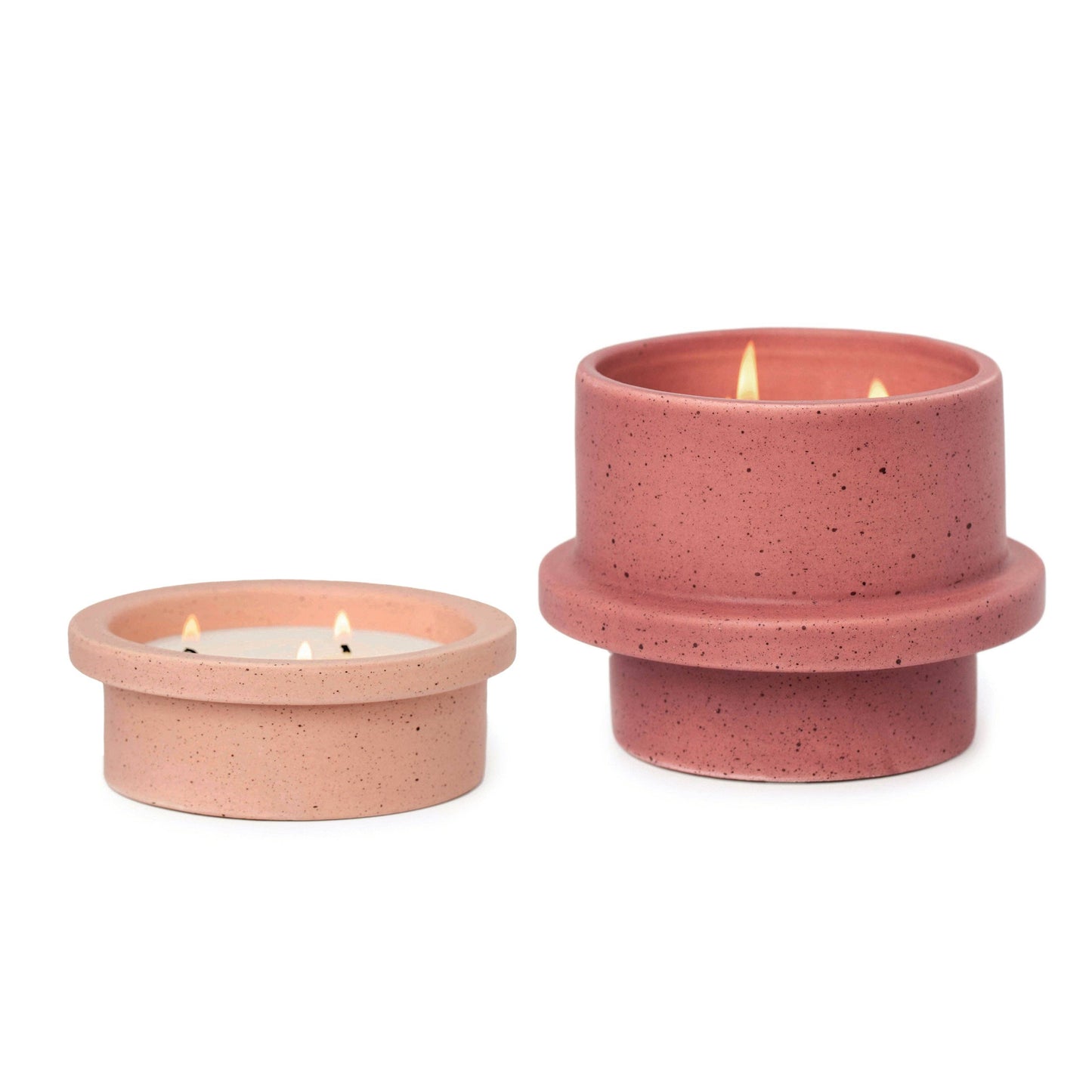 Ceramic Candle - Rose - Gardenia & Tonka