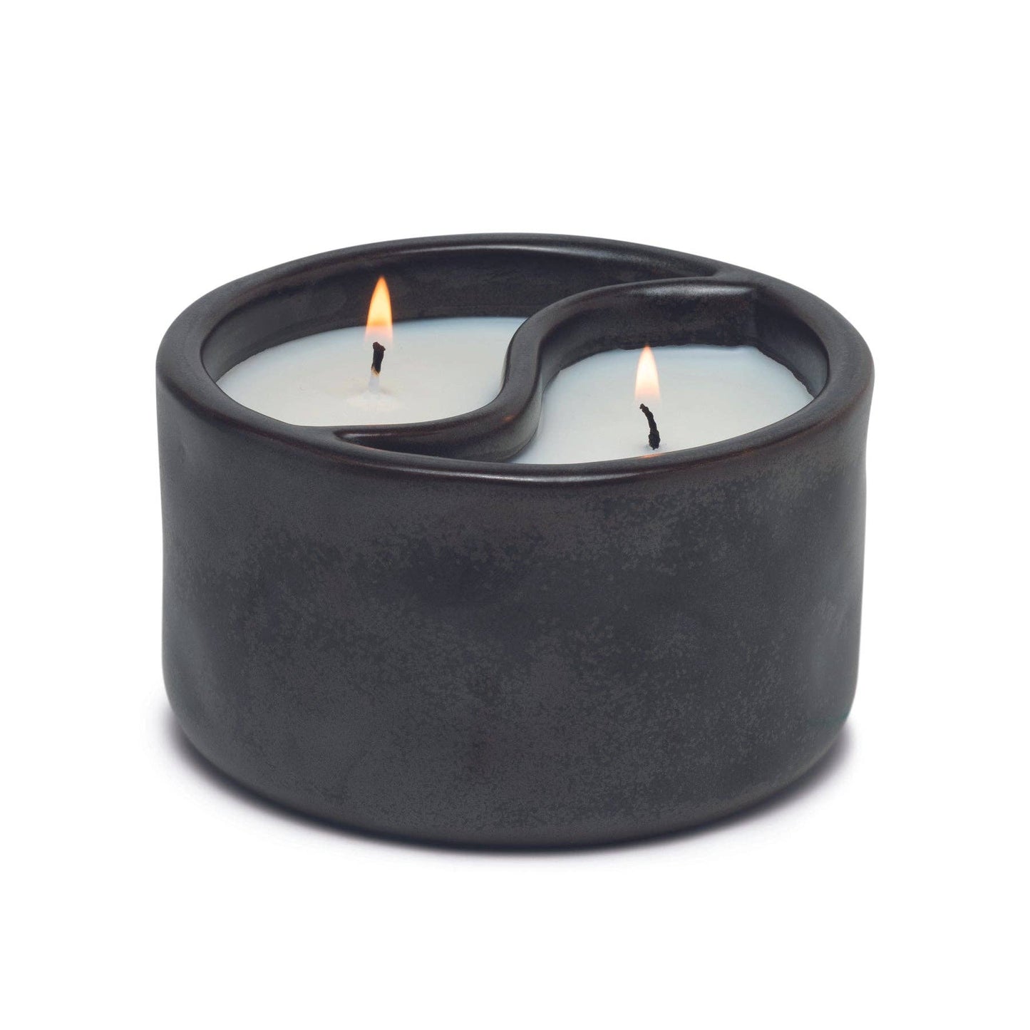 Yin-Yang Candle - Black - Palo Santo/Cade