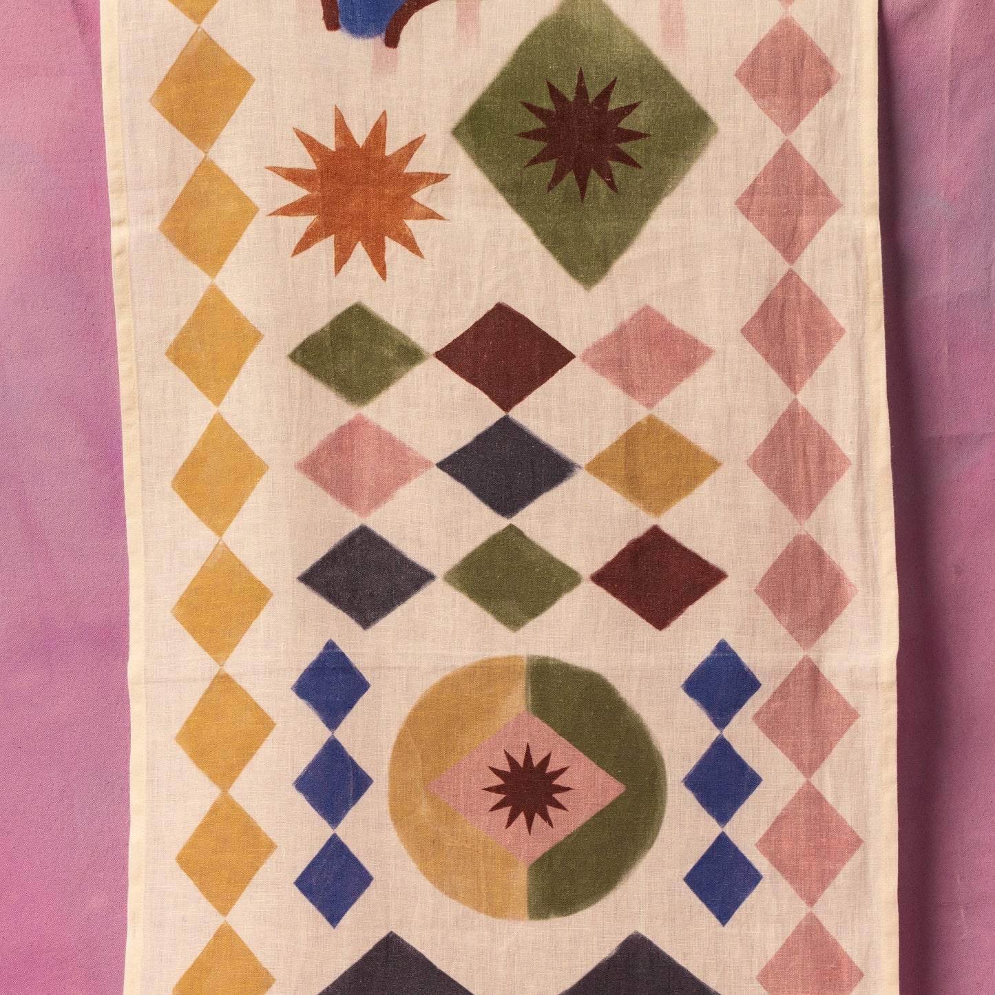 ‘Good’ Linen Table Runner 230cm X 45cm