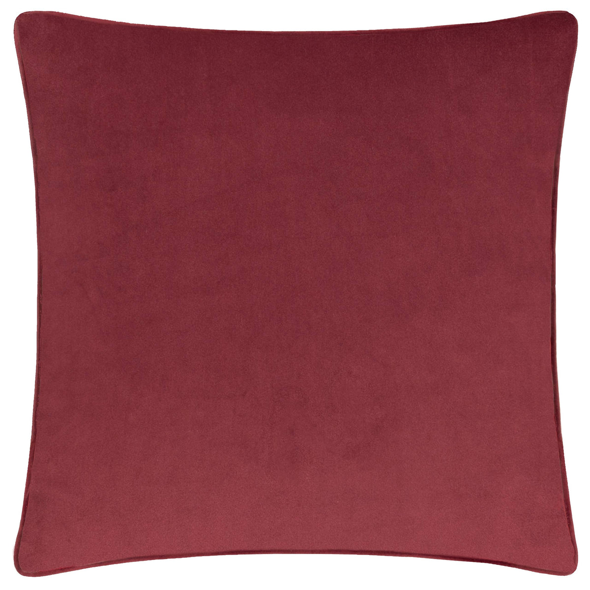 Amor Eterno Velvet Piped Cushion Red