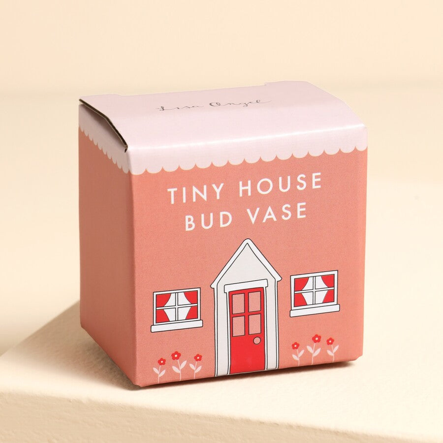 Mini house bud vase