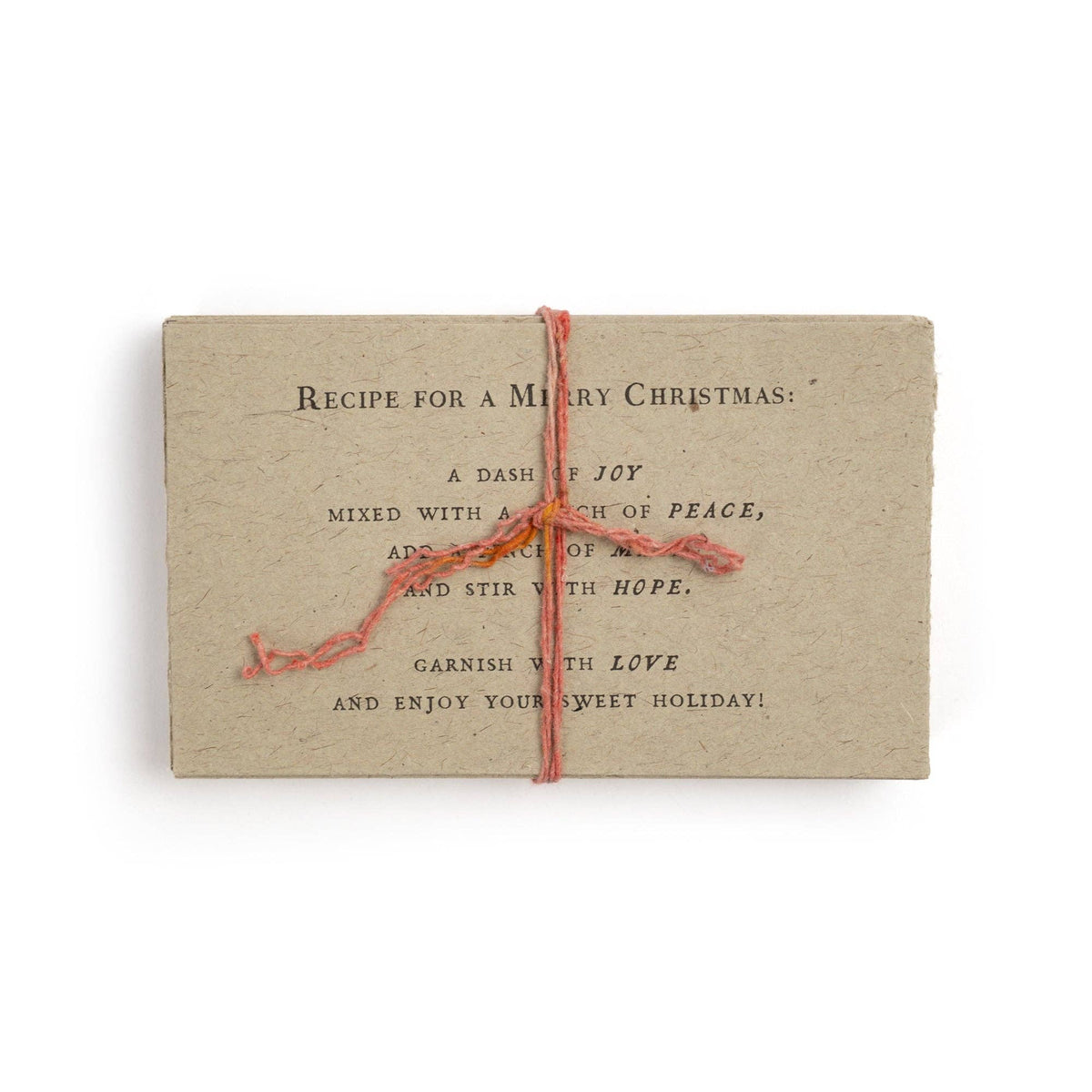 Festive Gathered Thoughts - Set of 8