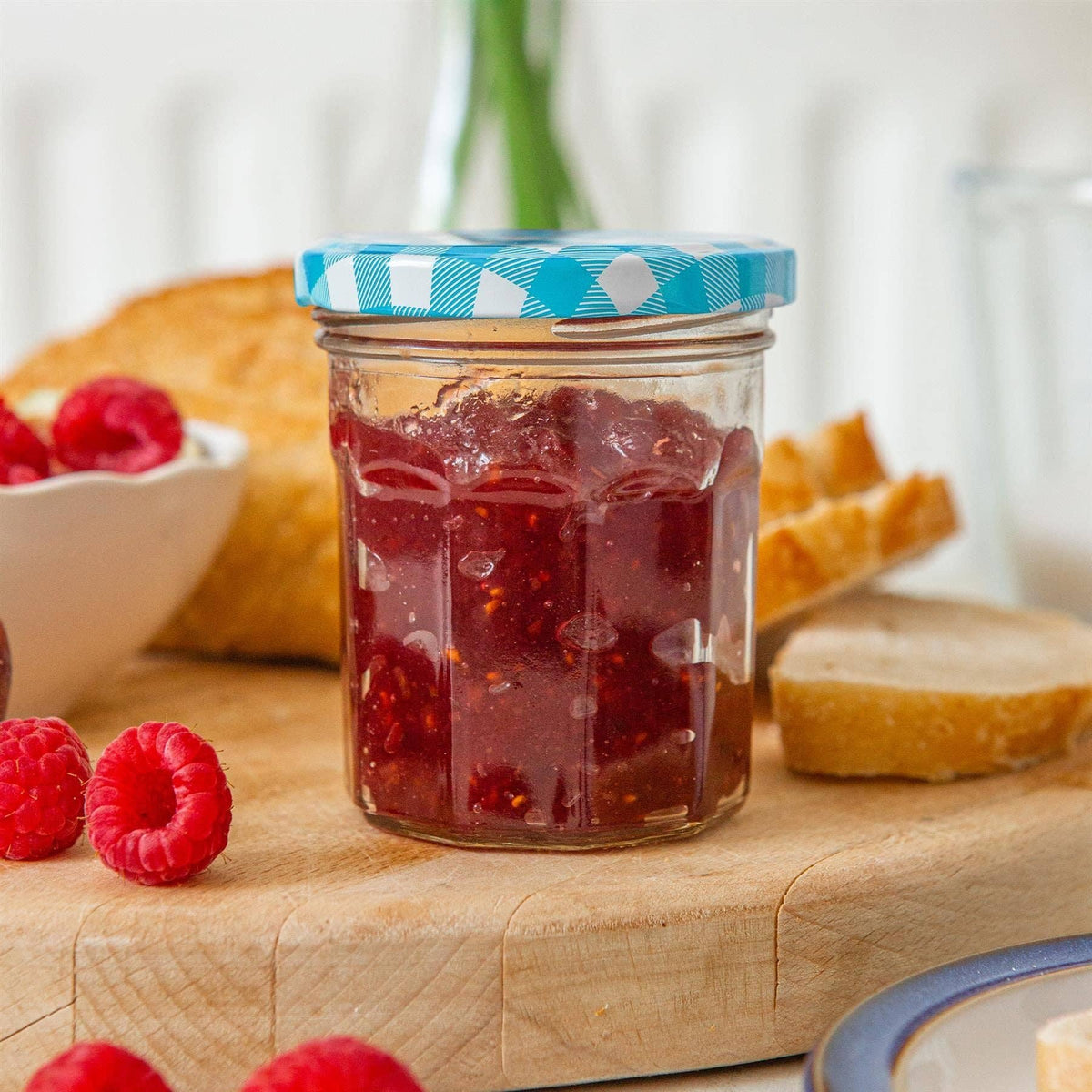 185ml Glass Jam Jar with Lid - By Argon Tableware