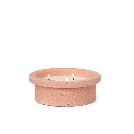 Ceramic Candle - Rose - Gardenia & Tonka