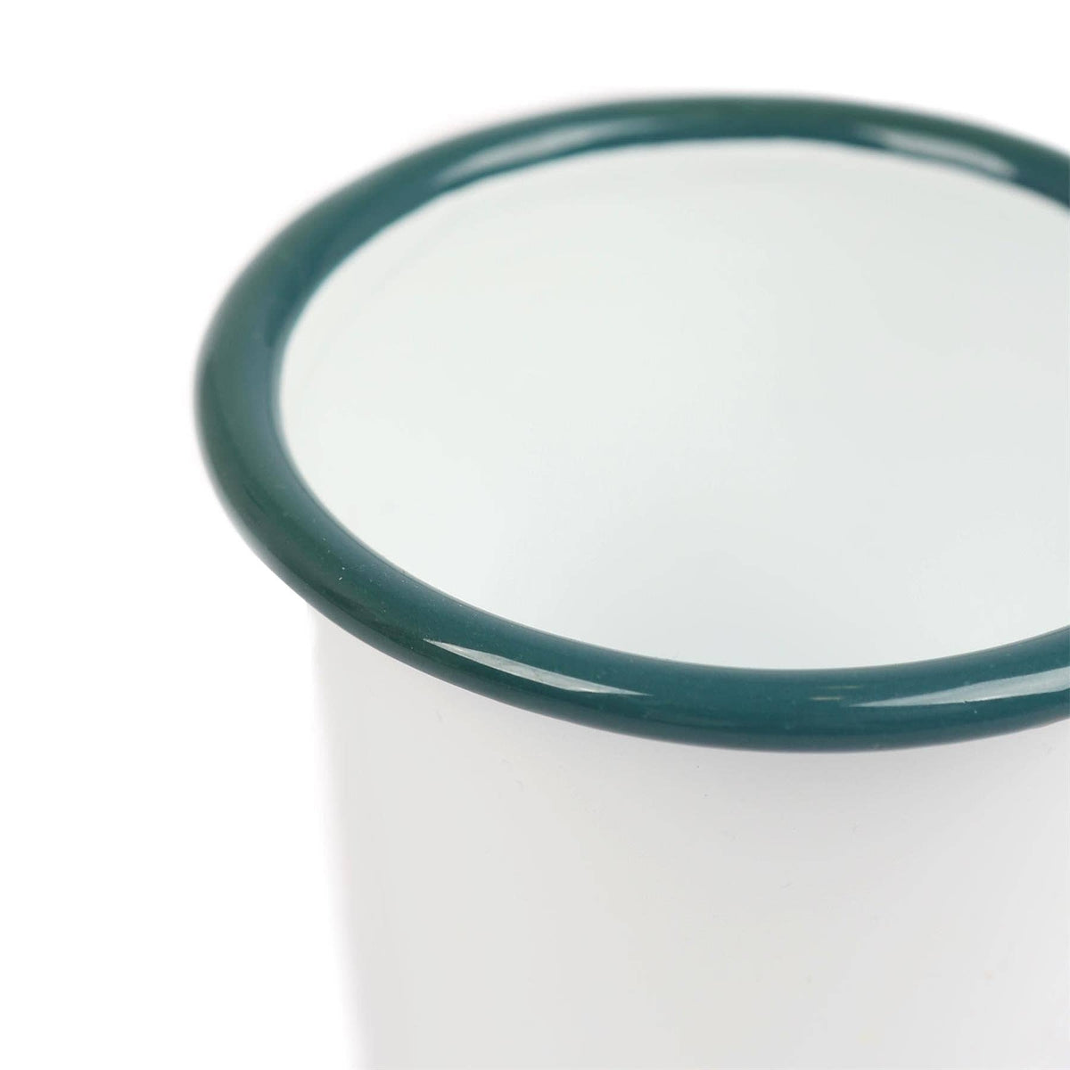 300ml White Enamel Tumbler