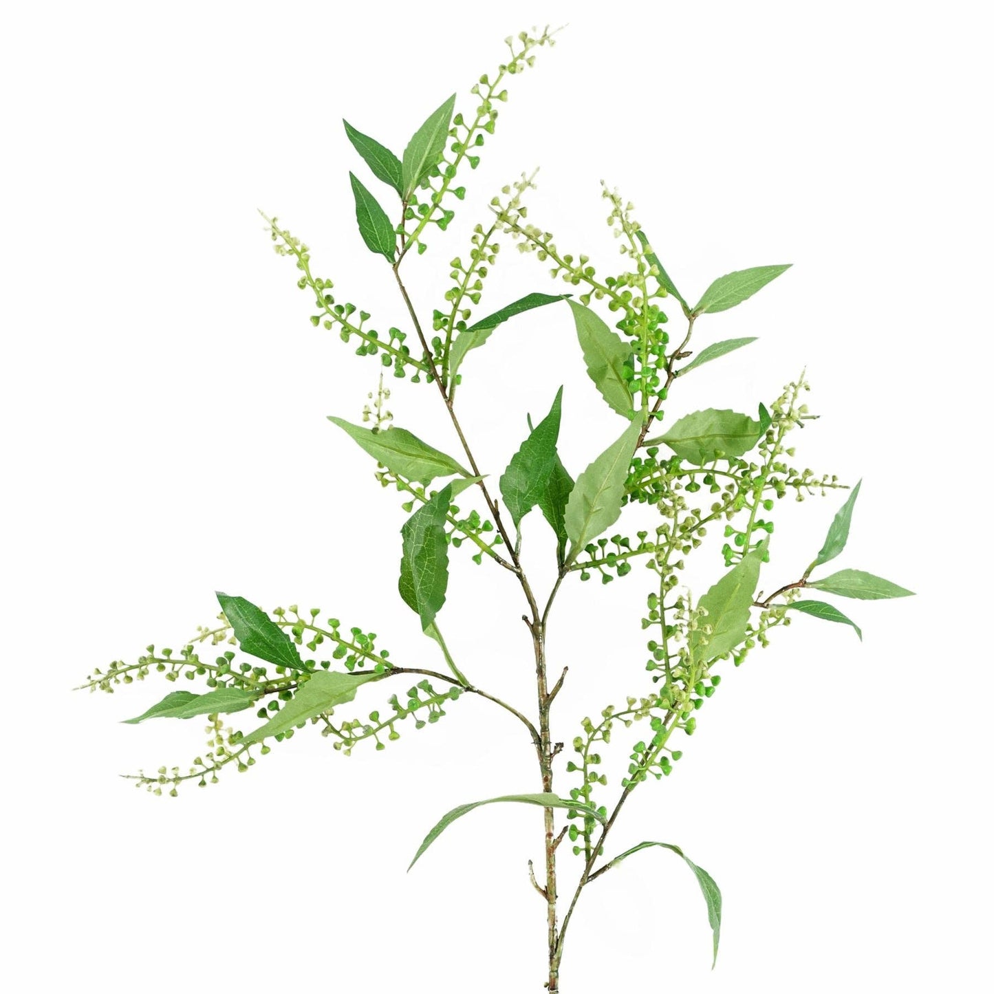 Artificial Foliage Green Spray - single stem - 85cm