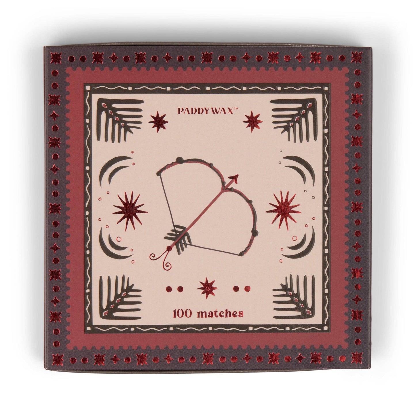 Paddywax Jumbo Boxed Matches  - Bow  Arrow