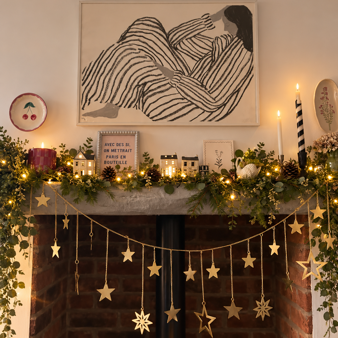 Twinkling Star Chain Garland