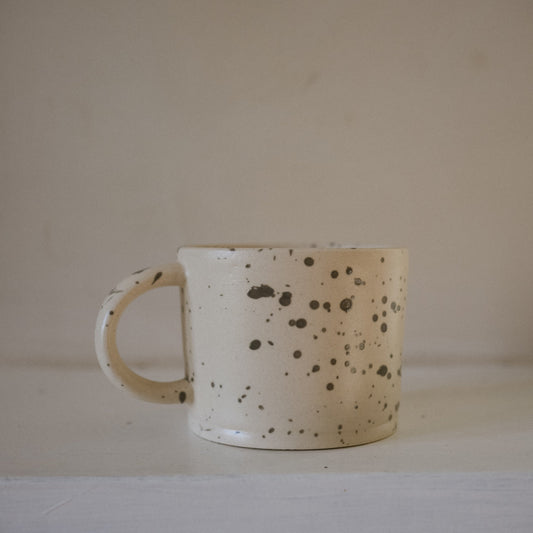 Ink Splash Artisan Mug - Pebble