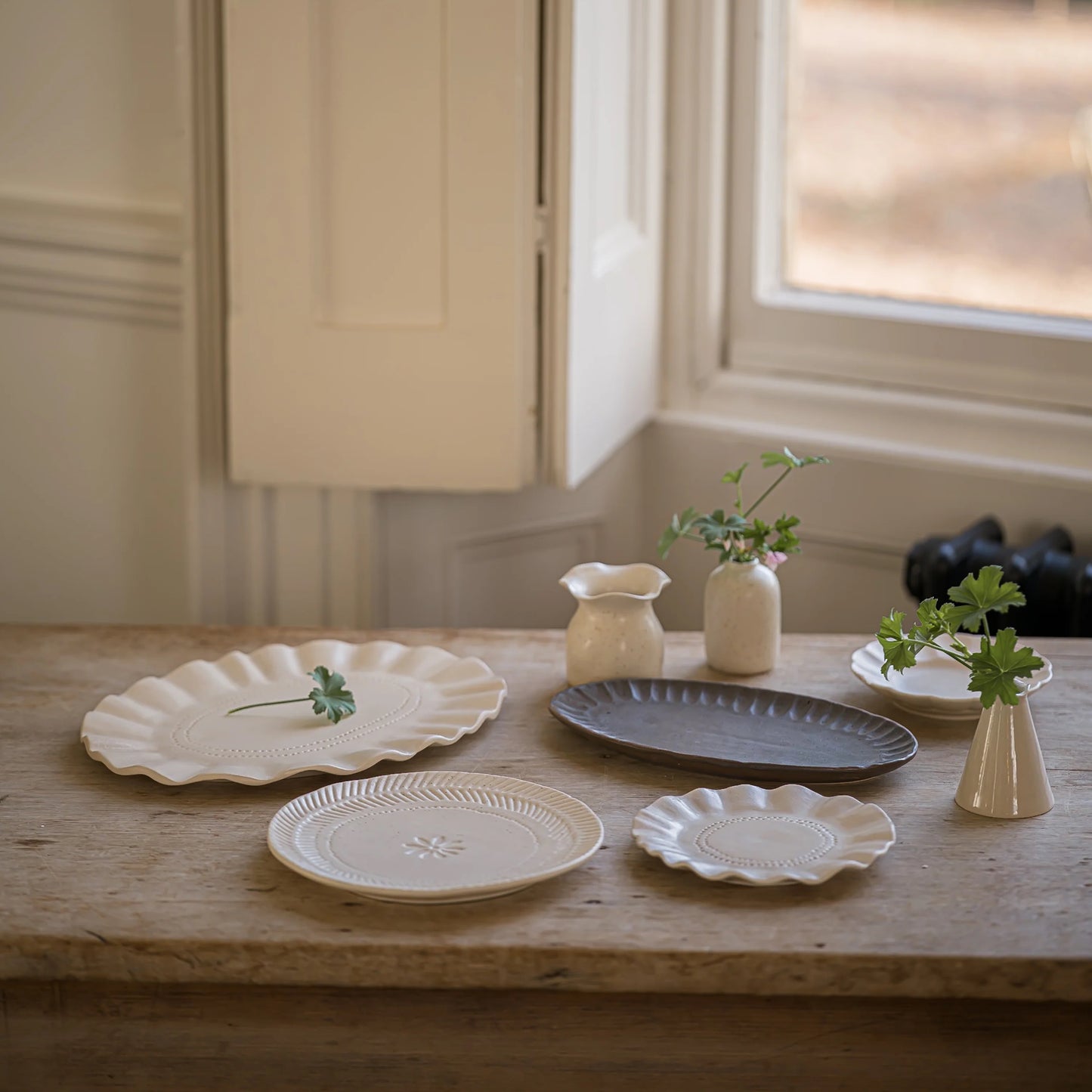 PRE-ORDER The Studio Herringbone Plate COMING SOON
