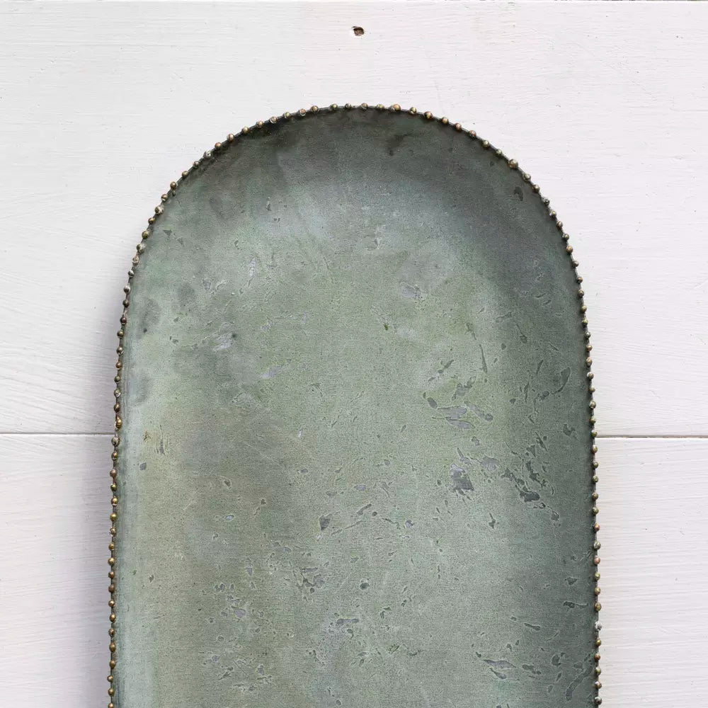 Bathwick Oblong Tray With Beading