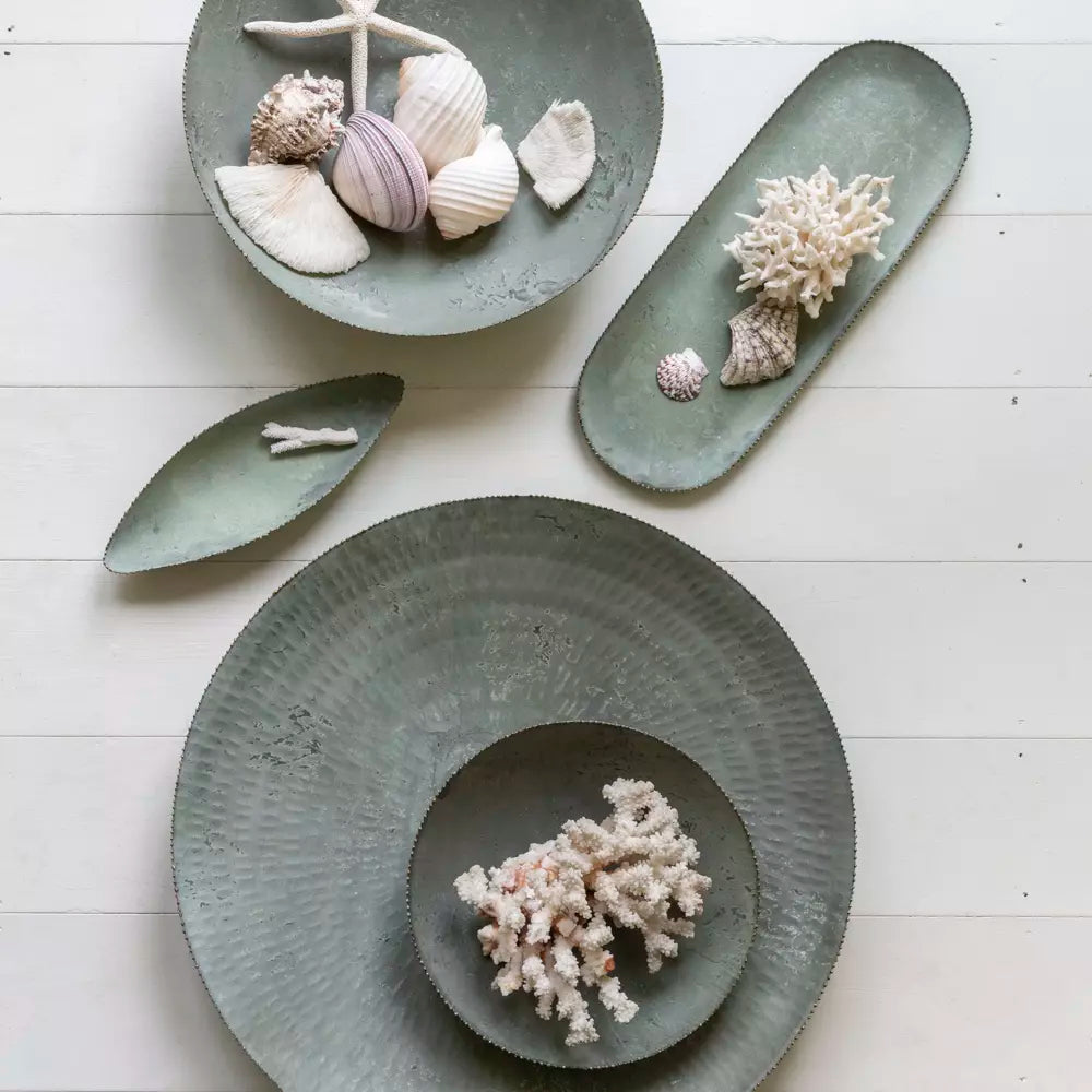 Bathwick Oblong Tray With Beading