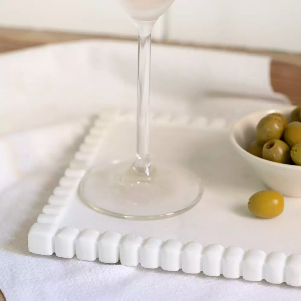 Makrana Marble Decorative Tray