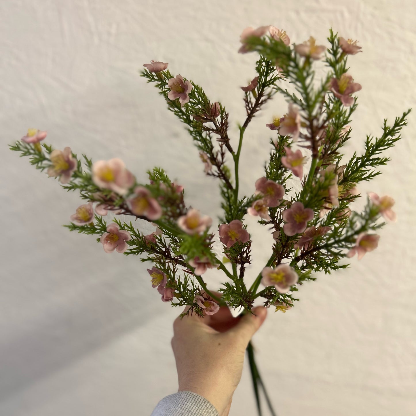 Faux rose bunch