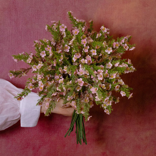 Faux rose bunch