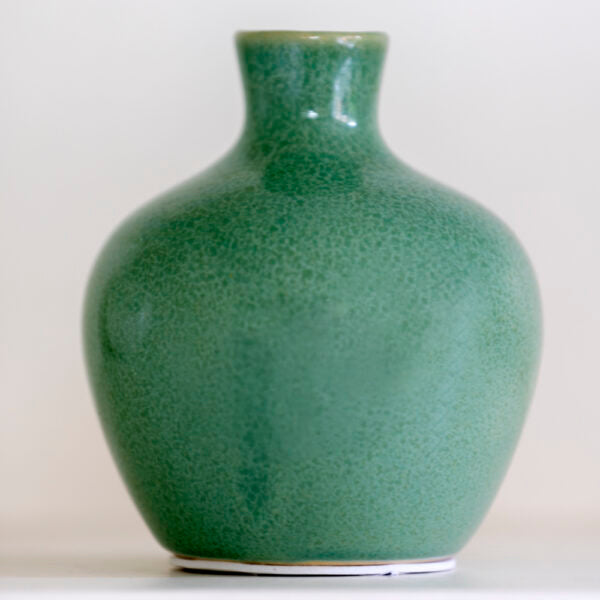 Green bud vase