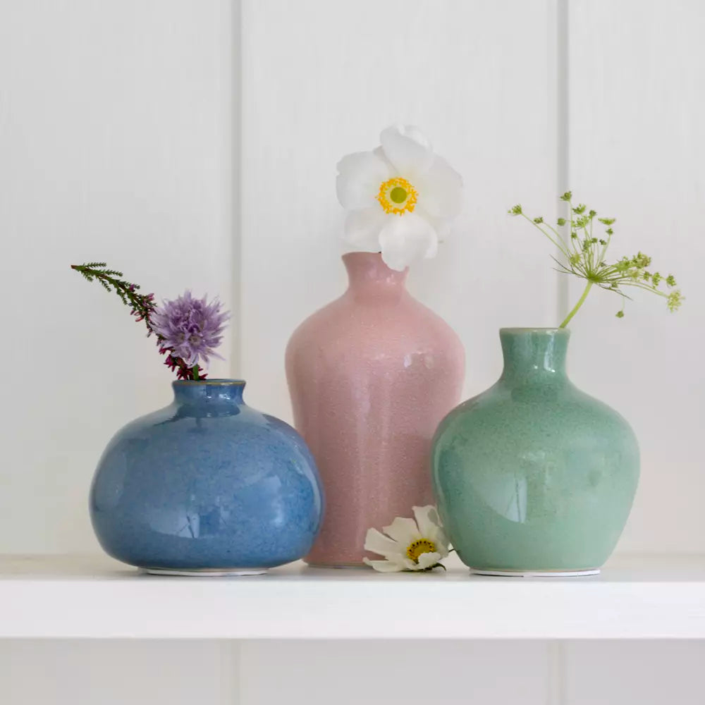 Green bud vase