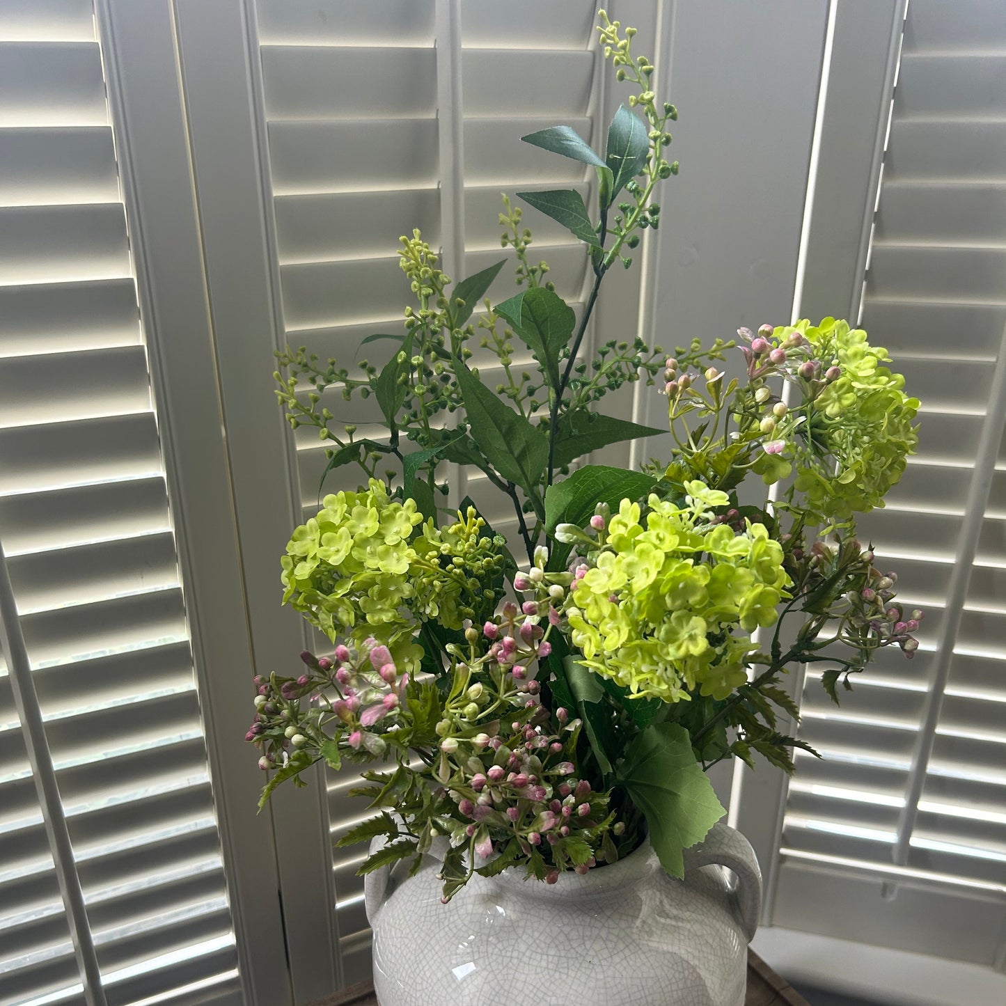 Faux bunch of flowers