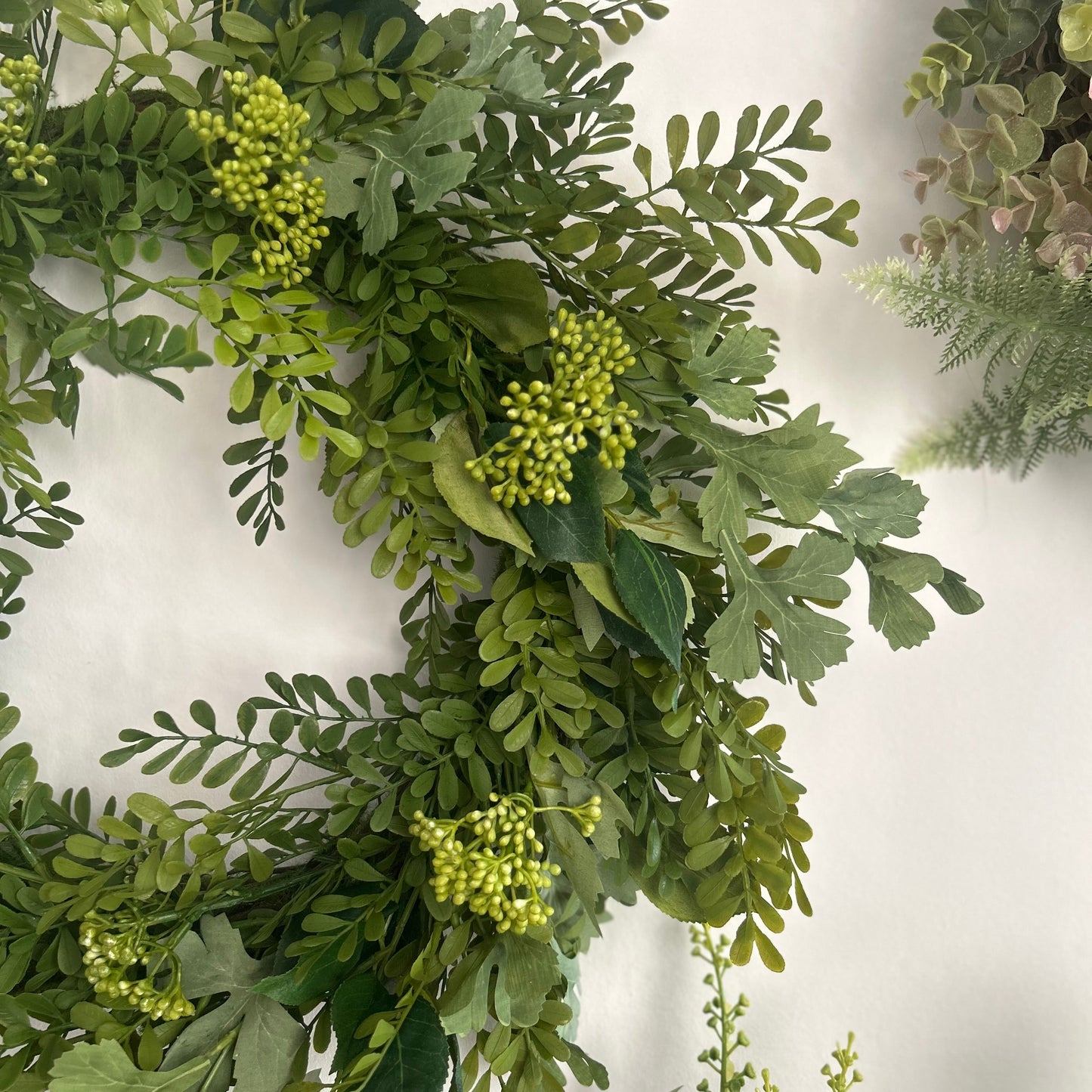 Artificial Wreath Fern Leaf