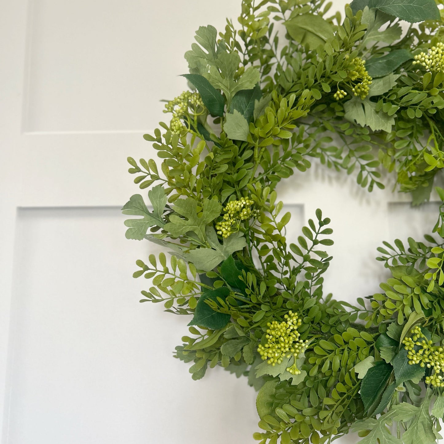 Artificial Wreath Fern Leaf