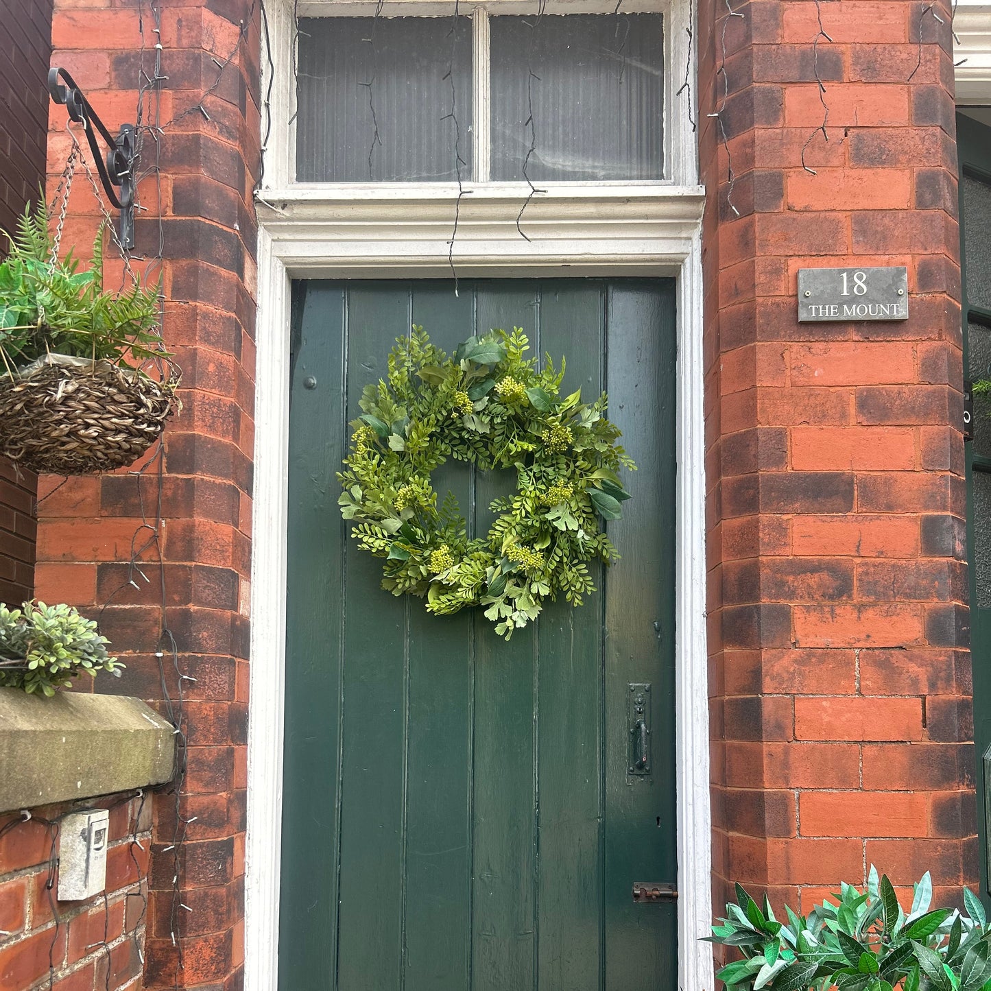 Artificial Wreath Fern Leaf