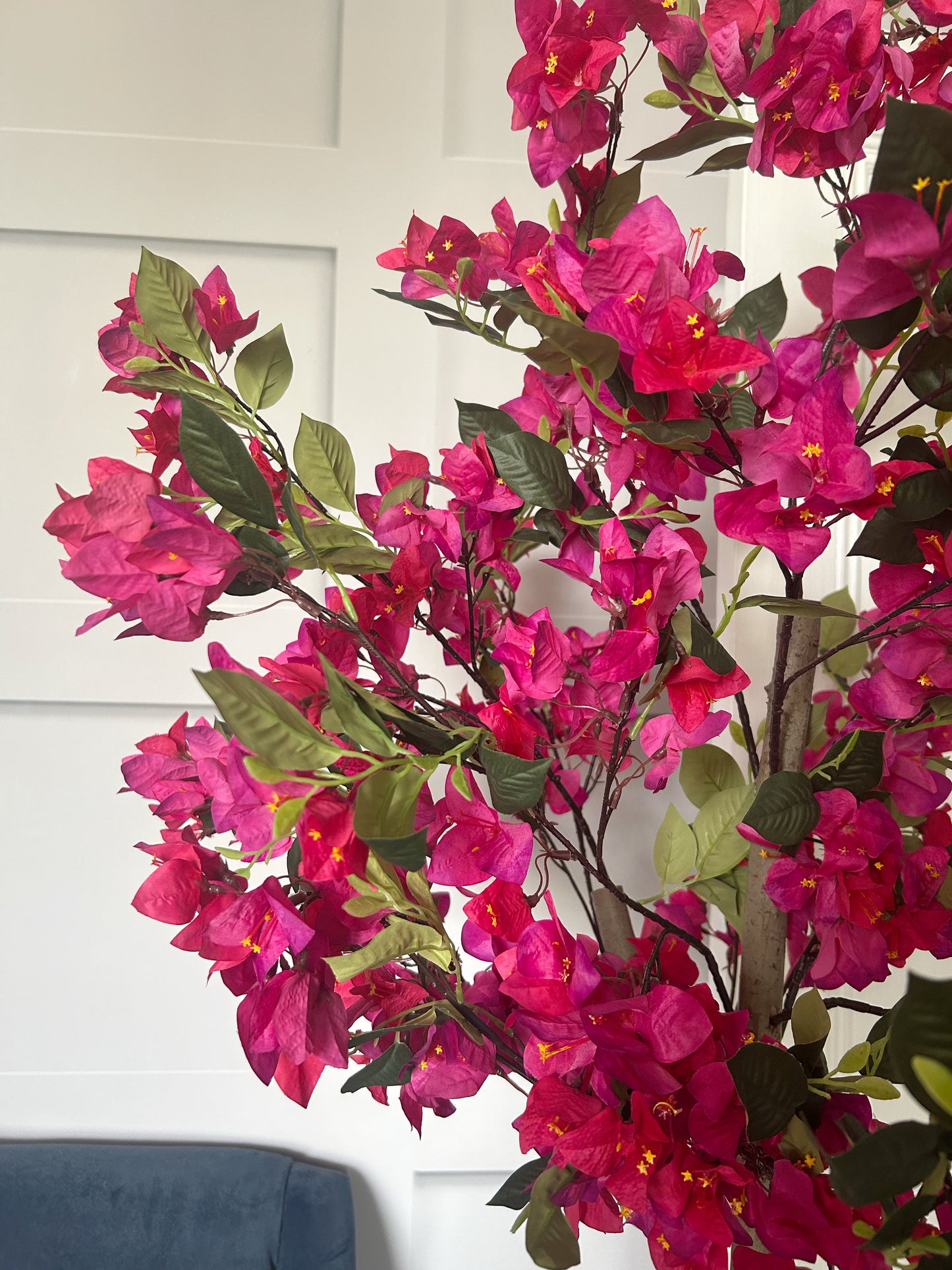 Artificial pink Bougainvillea tree - large