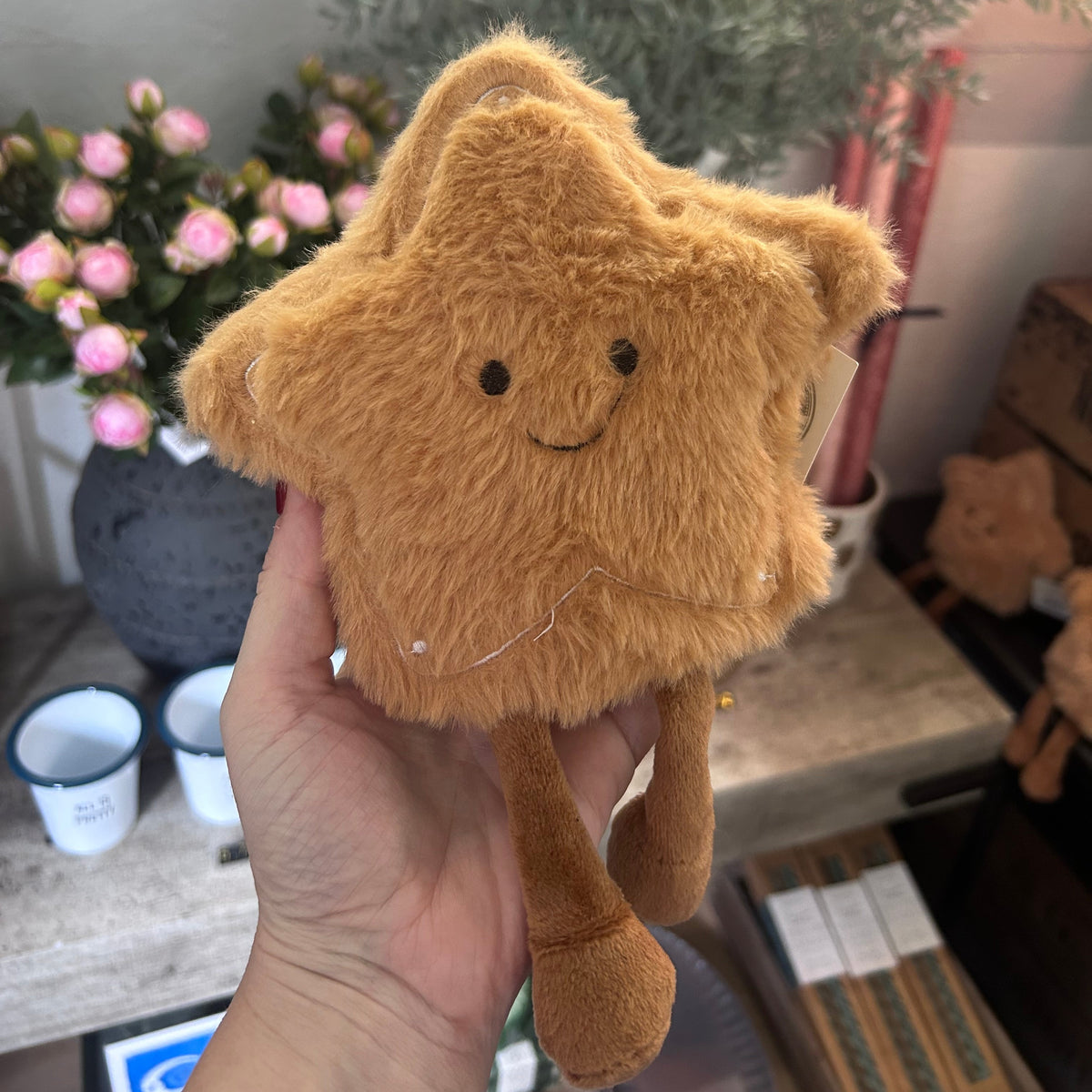 Fluffy Star decoration / plush