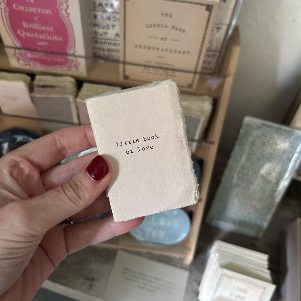 Mini handmade Notebook