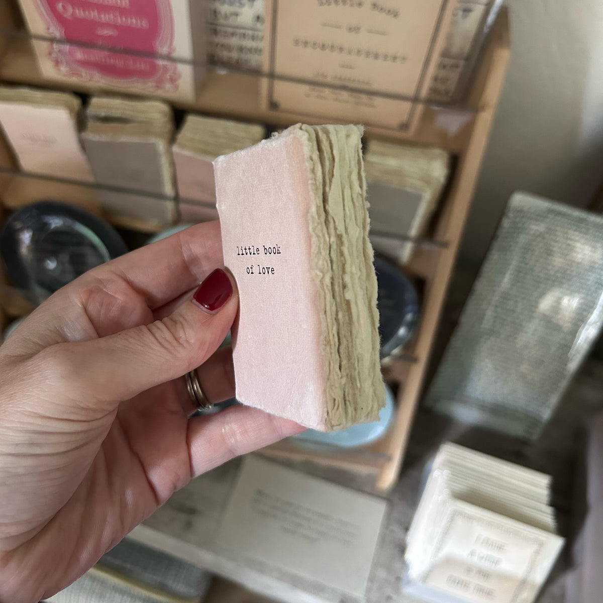 Mini handmade Notebook