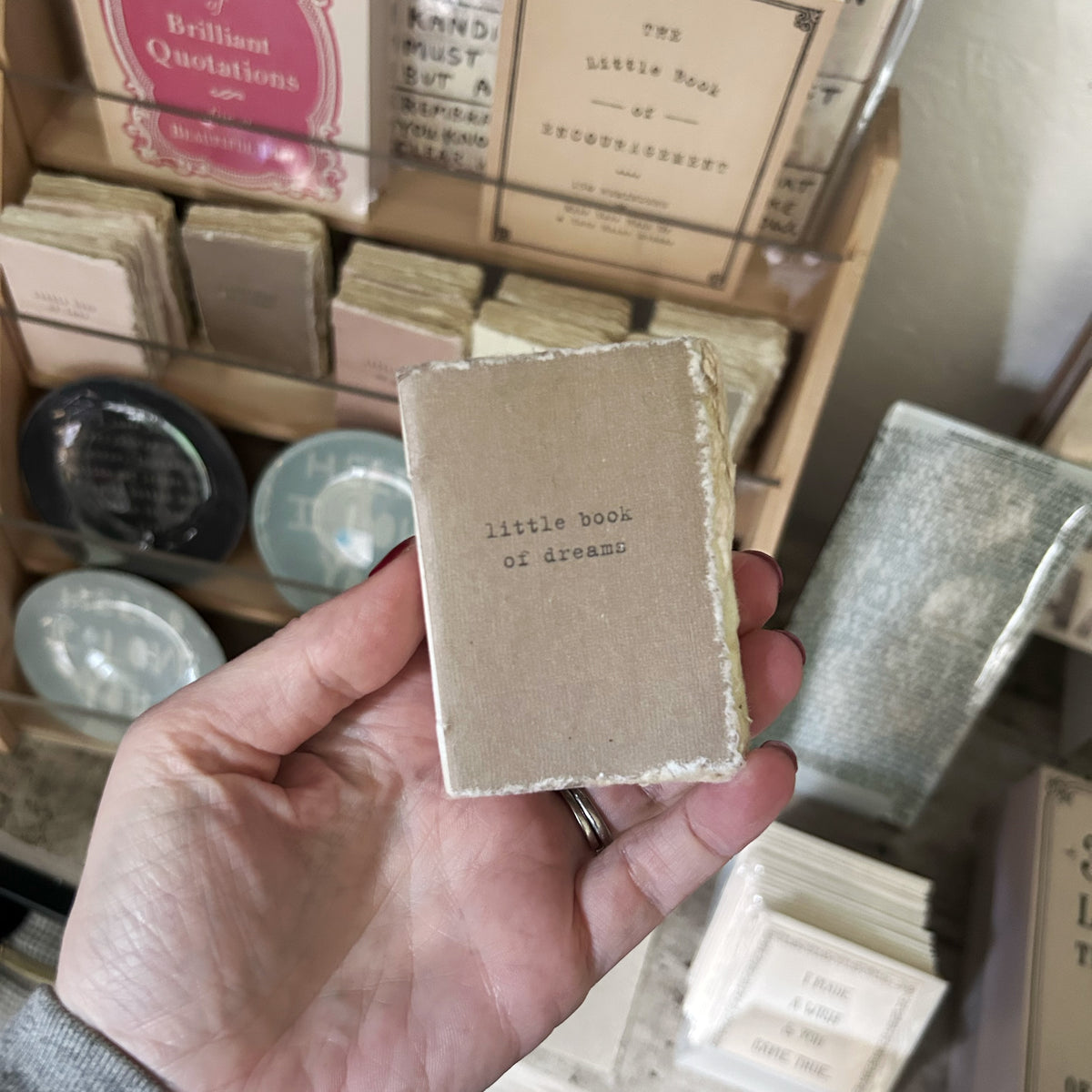 Mini handmade Notebook