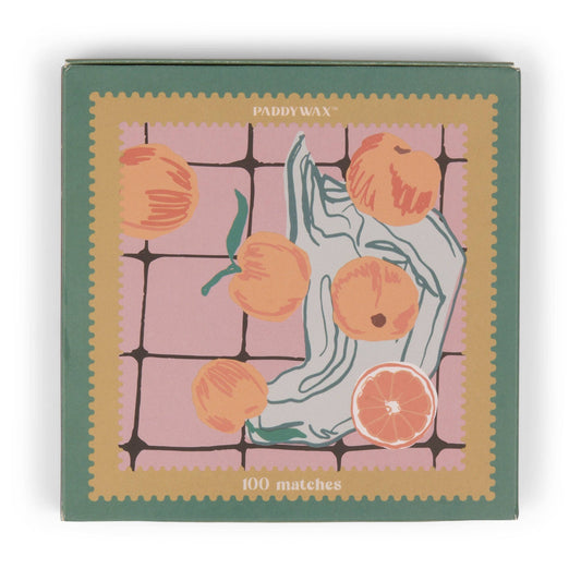 Paddywax Jumbo Boxed Matches - Oranges