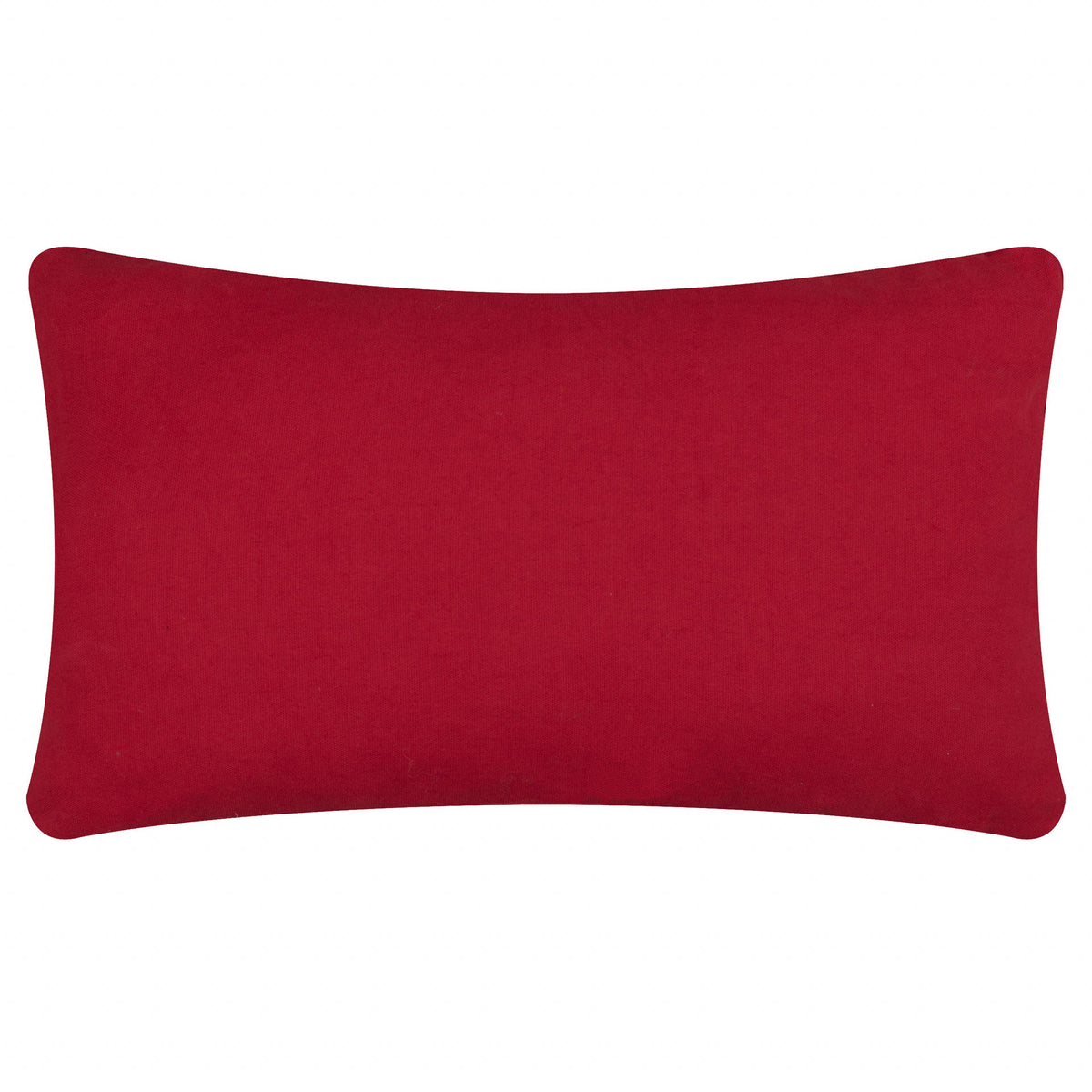 Candy Merry Christmas Tufted Cushion Red/White