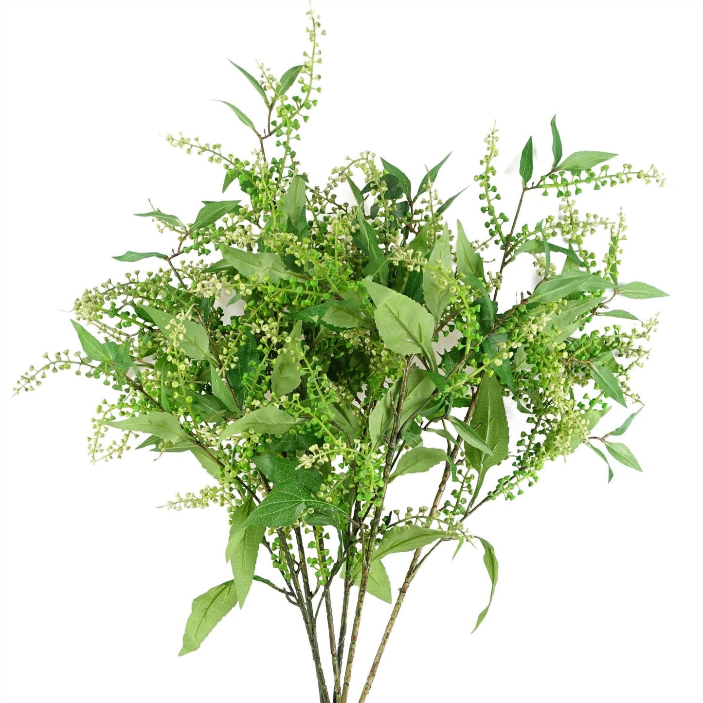 Artificial Foliage Green Spray - single stem - 85cm