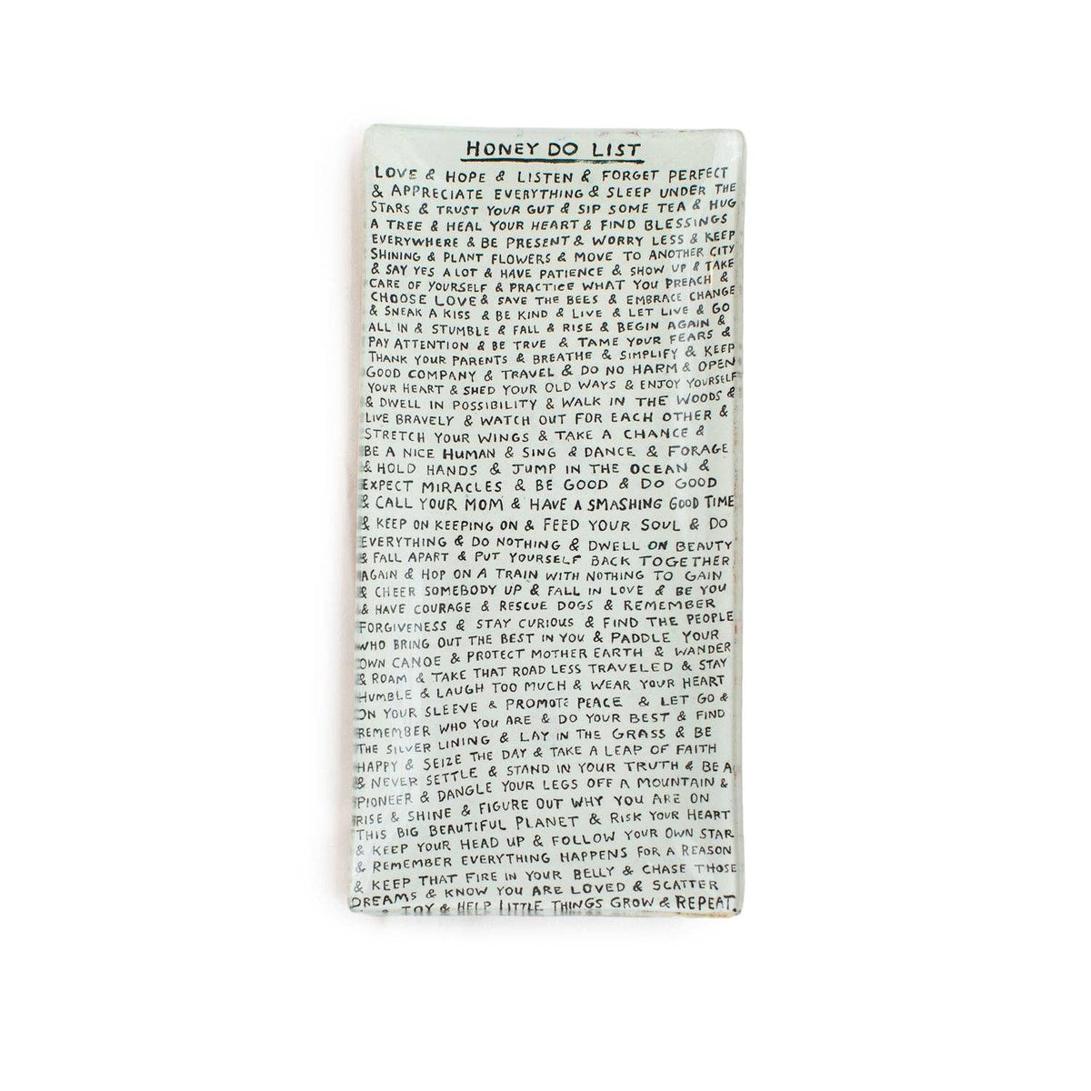 Rectangle Decoupage Plate
