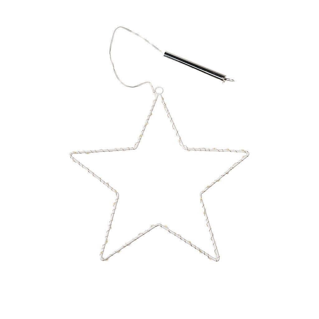 Small Metal Star Led Light (14cm)