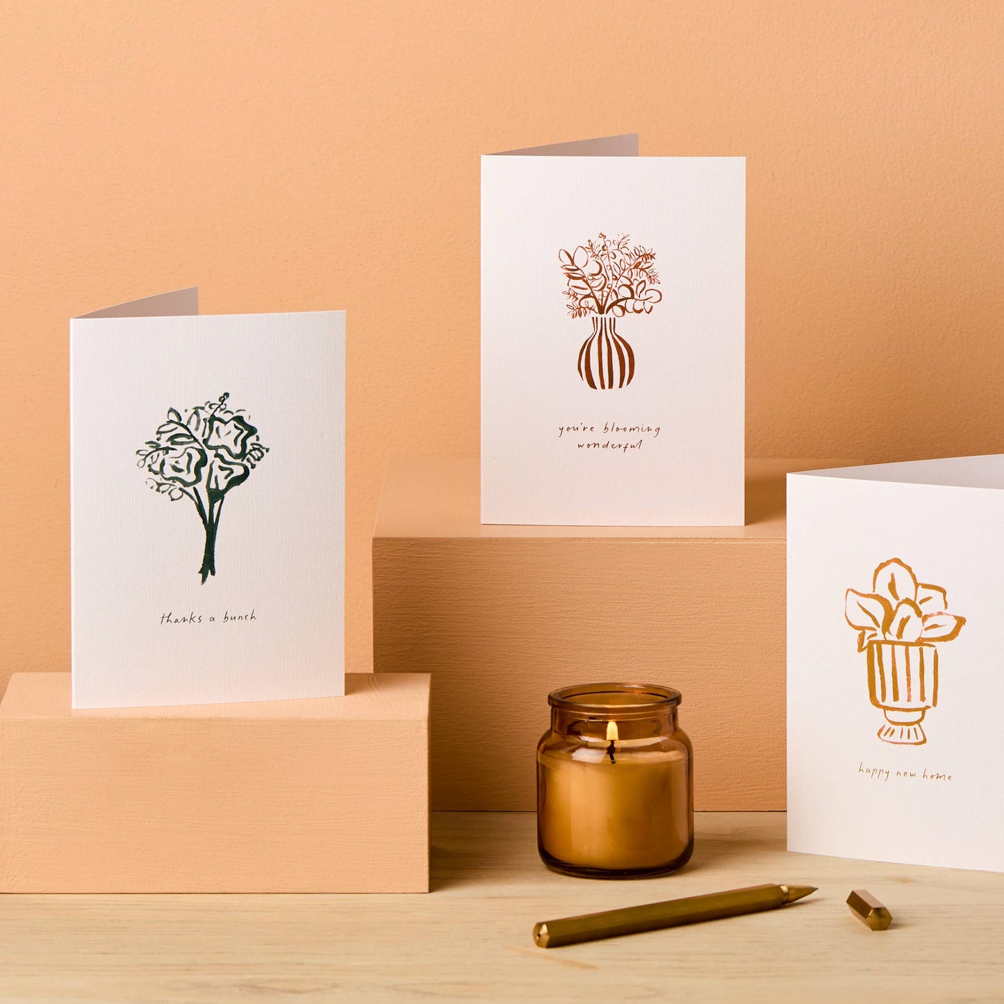 Flower Vase Birthday Card