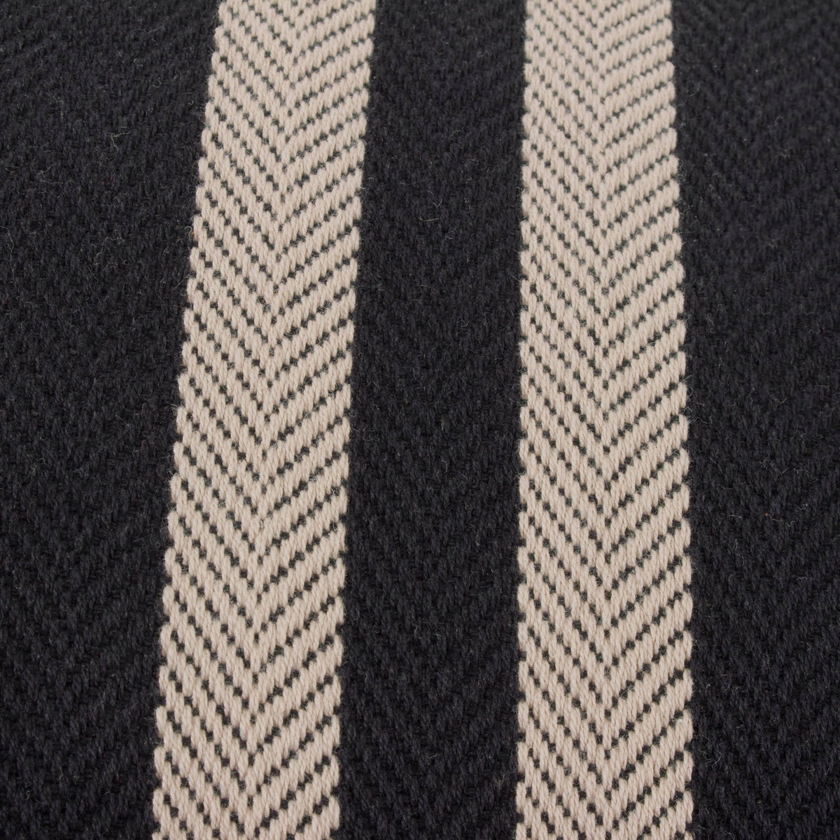 Benton Cotton Cushion Black