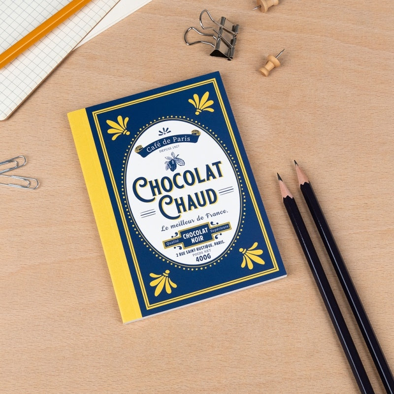 A5 Notebook - Café De Paris "Chocolate Chaud"