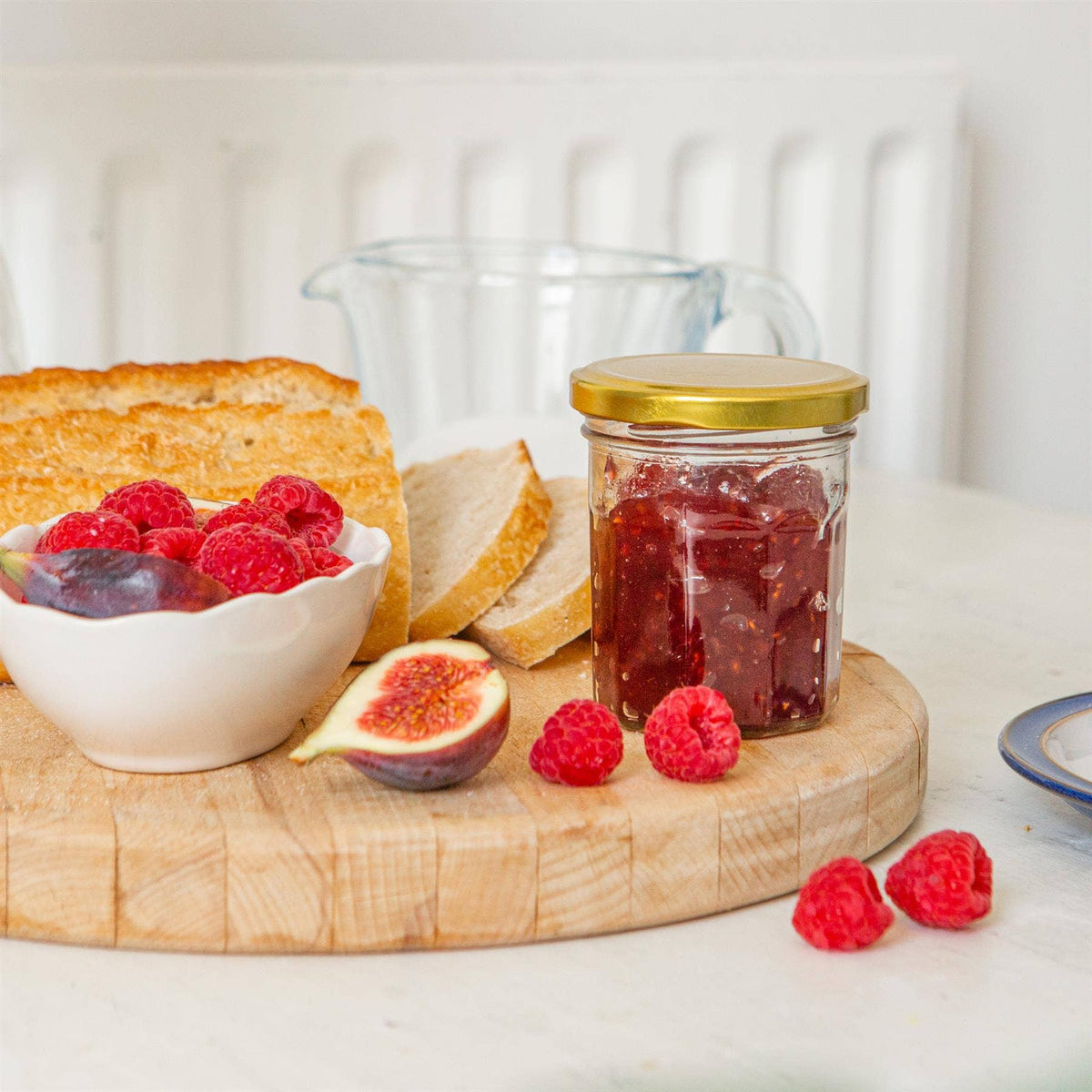 185ml Glass Jam Jar with Lid - By Argon Tableware